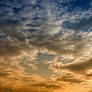 Free sunset sky clouds STOCK