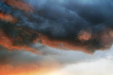 Dark clouds ~ stormy skyscape 0118 STOCK by astoko