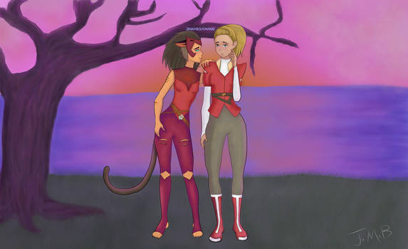 Catra and Adora