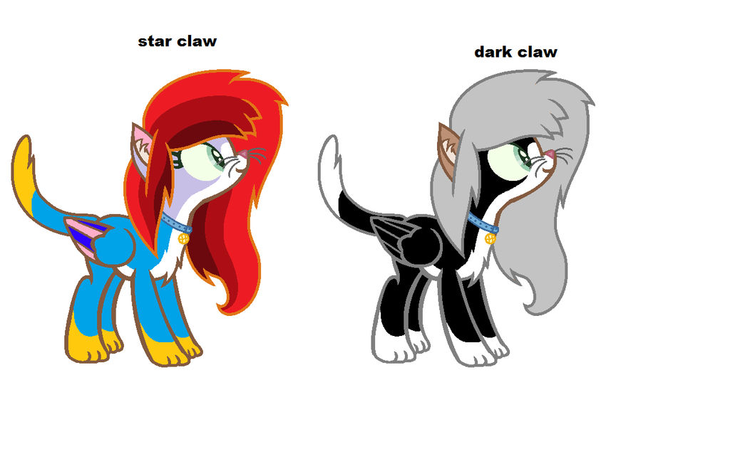 Fire Claw And Dark Claw by puppylover7799 on DeviantArt