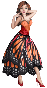 Monarch Butterfly Dress