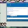 Yahoo Messenger: Talking with El... and my Shimeji