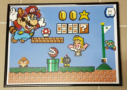 Mario mini beads