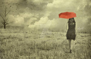 Red umbrella-3