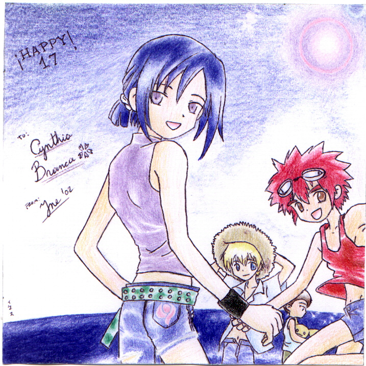 CD Label - Digimon 02 boys