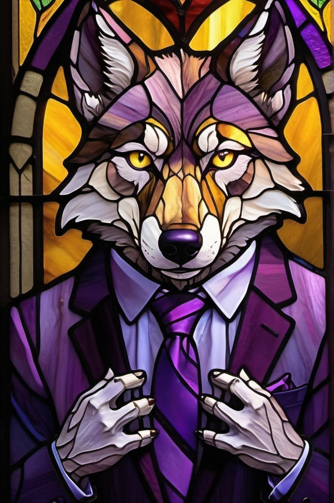 Anamorphic Wolves Anthropomorphic Wolf mosaic by dreamcoreseven on DeviantArt