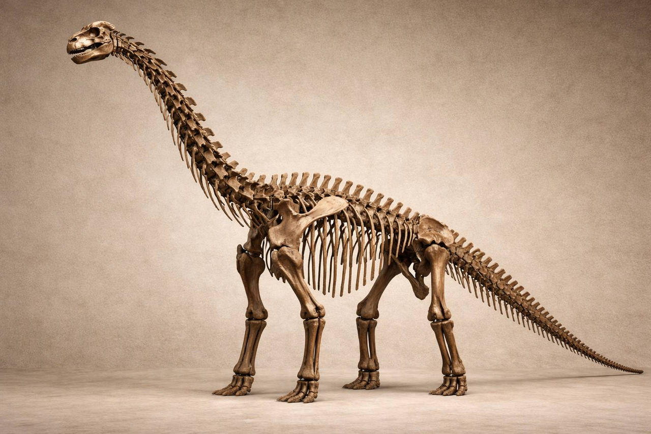 Brachiosaurus Skeleton By Noefeenando On DeviantArt brachiosaurus-skeleton-by-noefeenando-on-deviantart