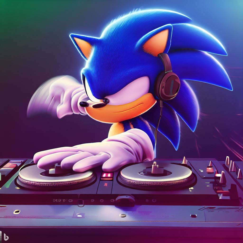 Sonic The Hedgehog Dj By Cyantinn On DeviantArt sonic-the-hedgehog-dj-by-cyantinn-on-deviantart