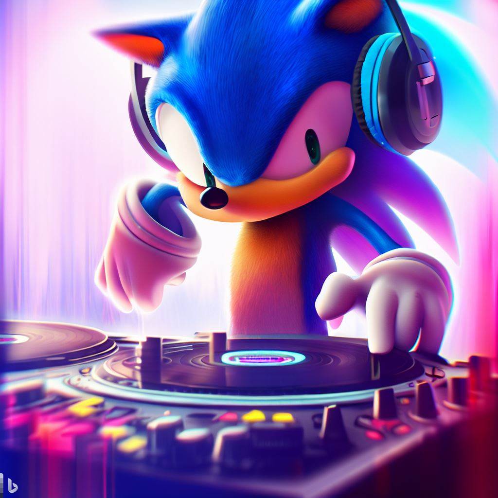 Sonic The Hedgehog Dj by Cyantinn on DeviantArt