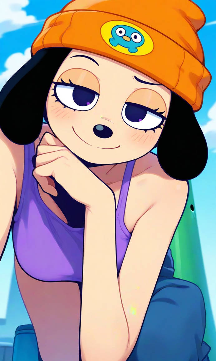 Female Parappa by Cyantinn on DeviantArt