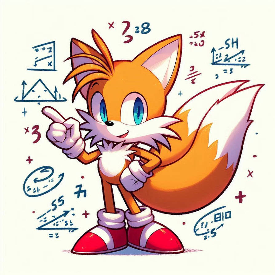 Tails math by Cyantinn on DeviantArt