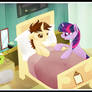 Commission: Peter Pony Parker and Twilight Sparkle