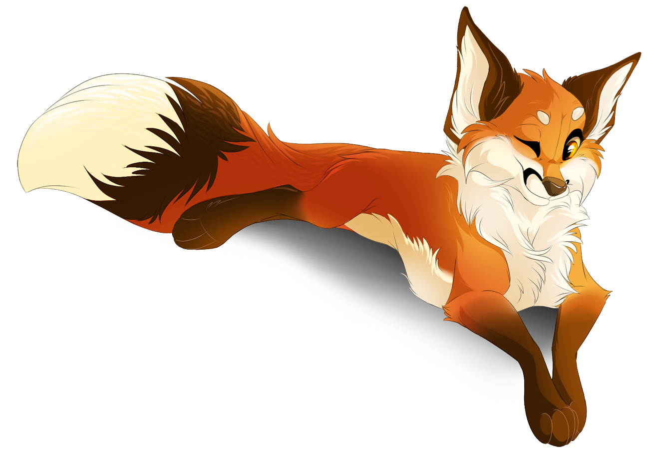 Resting fox