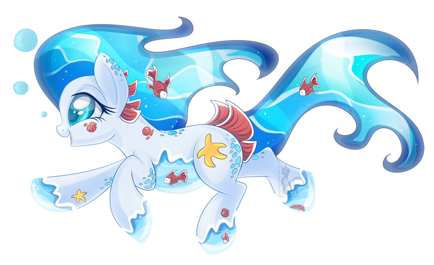 Sea pony adopt [CLOSED] paypal/points