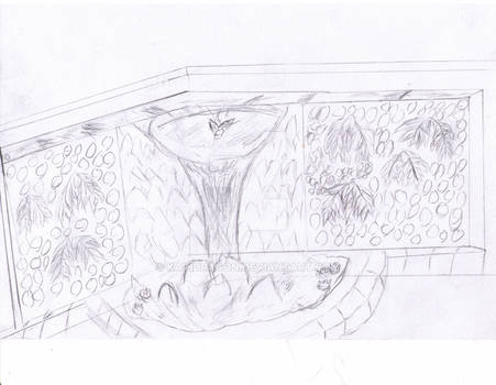 Water Garden  sketch