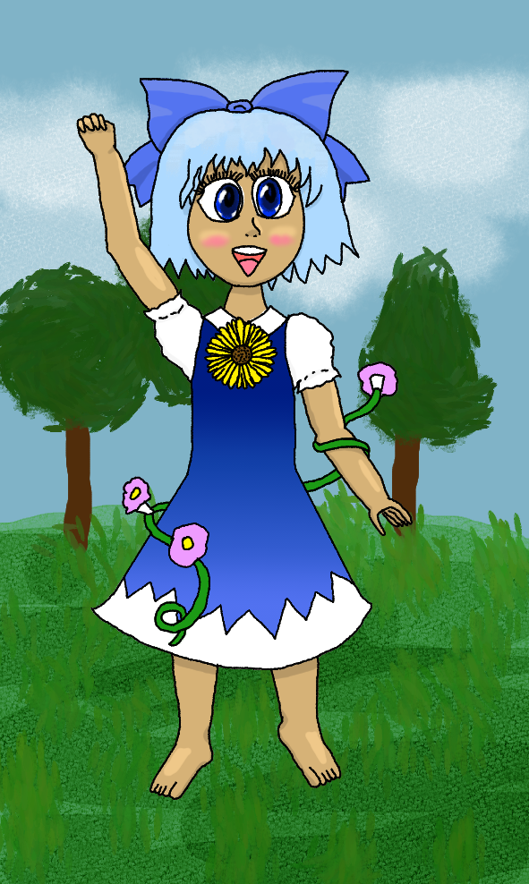 Tanned Cirno