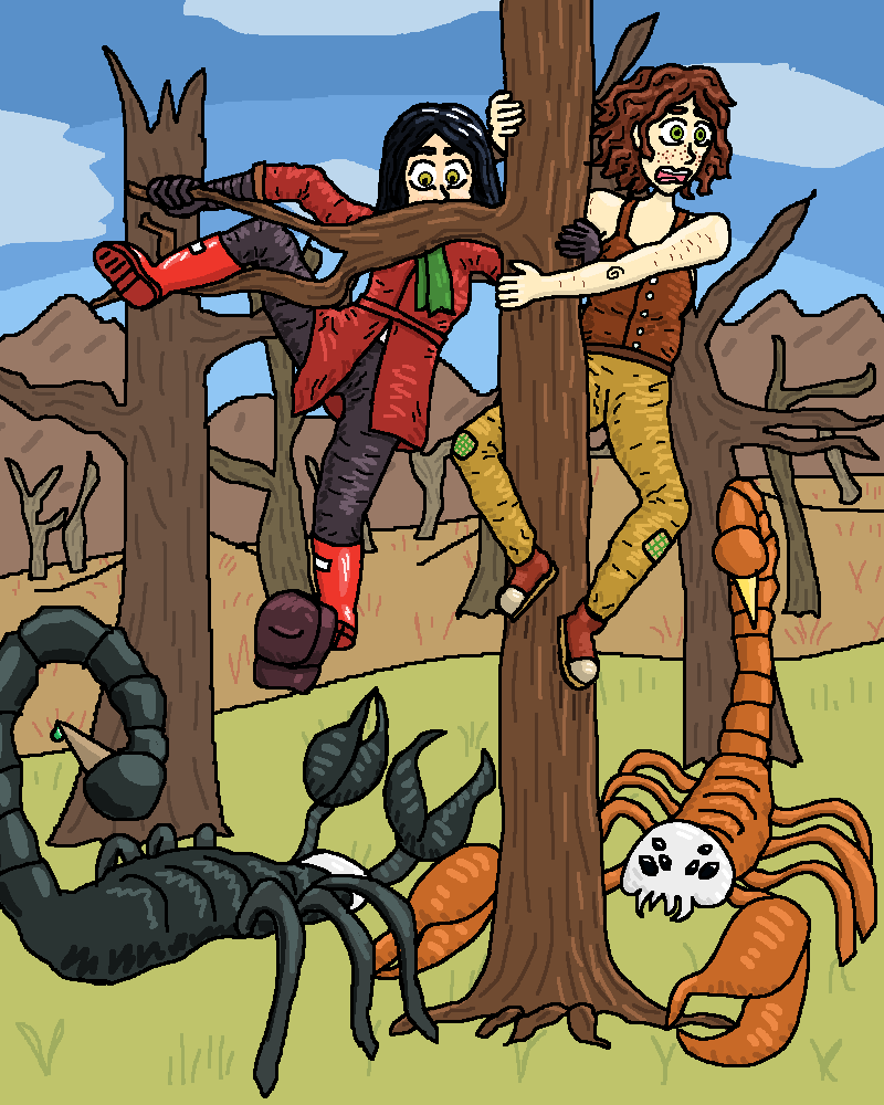 Stuck Here up a Tree with You