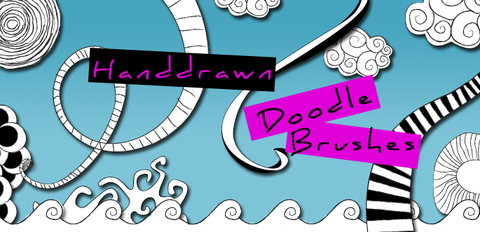Handdrawn Doodle Brushes by arsgrafik