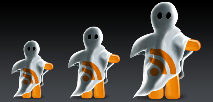 Halloween RSS Ghost Icon