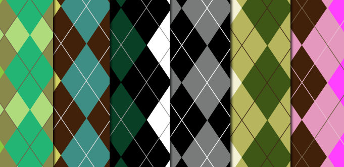 Argyle Pattern Set by arsgrafik on DeviantArt