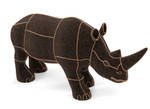 Pearl Rhino decoration statue 3D model