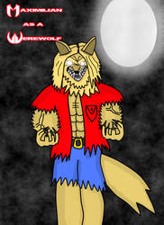 Maximilian as a Werewolf