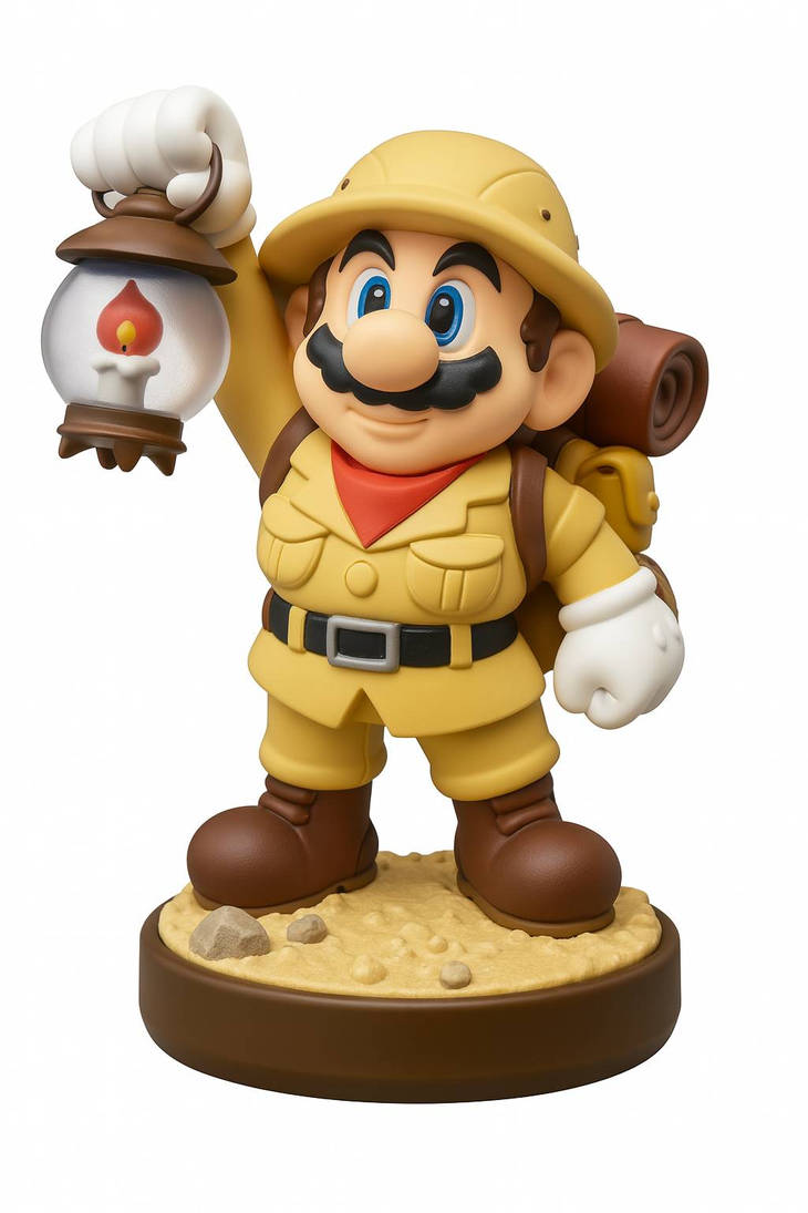 Mario Explorer Explorer Mario (Super Mario Land) Statue Concept by VampireKiller2212 ...