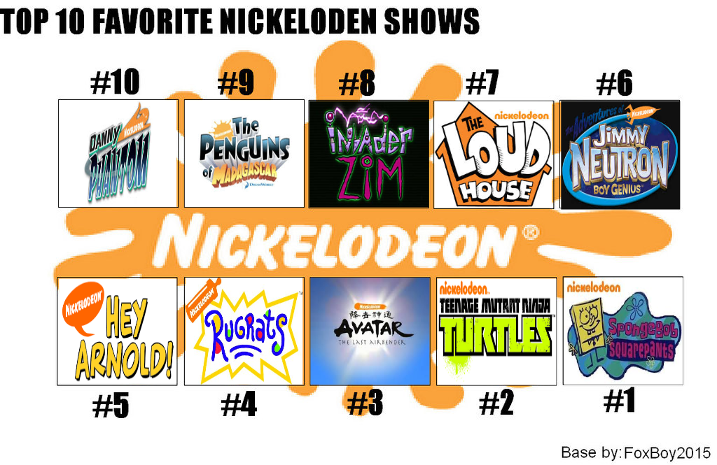 Top 10 Favorite Nick Cartoons by Anarchrist17 on DeviantArt