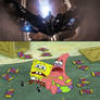 Vulture Attacks Spongebob and Patrick