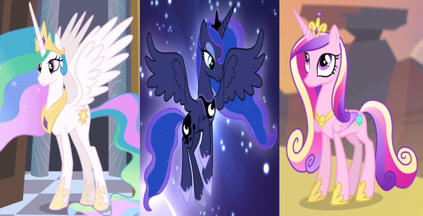 MLP Princesses By Anarchrist17 On DeviantArt