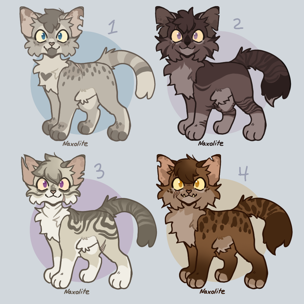 Warrior cat clan adopts - Closed by quardie on DeviantArt