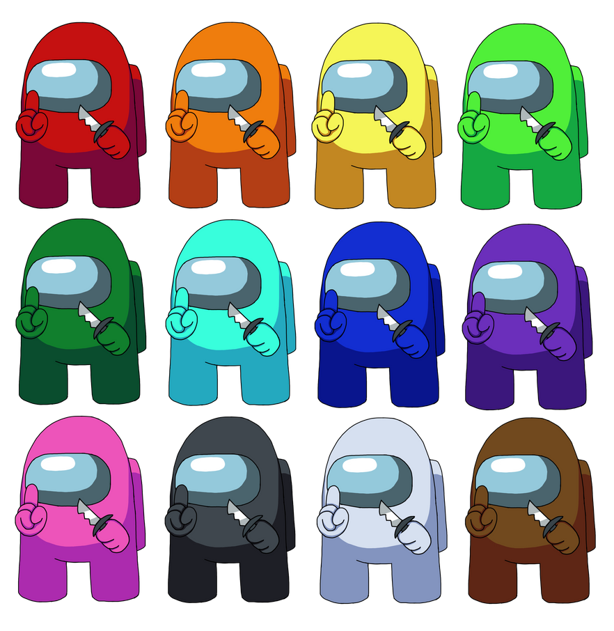 All Imposter Colors The Imposter (All colors) by YoshiNHumanMichaelC on DeviantArt