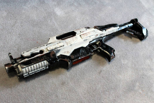 Nerf Rapid Strike Paintjob 'worn out' WIP