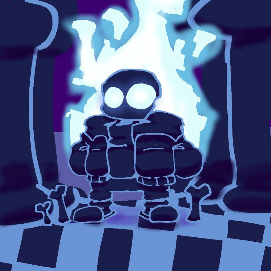 Create Mod Sans Nightmare mode sans art from the mod indie cross by meowingguy on ...