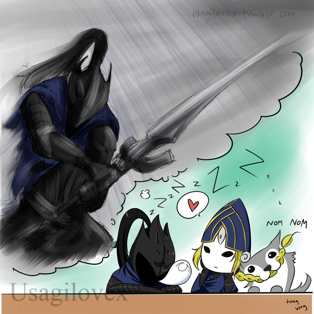 Artorias Dreams by UsagiLovex on DeviantArt