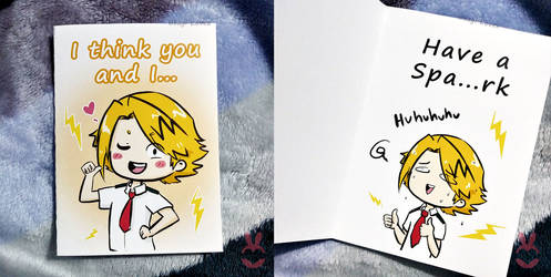 Kaminari love card