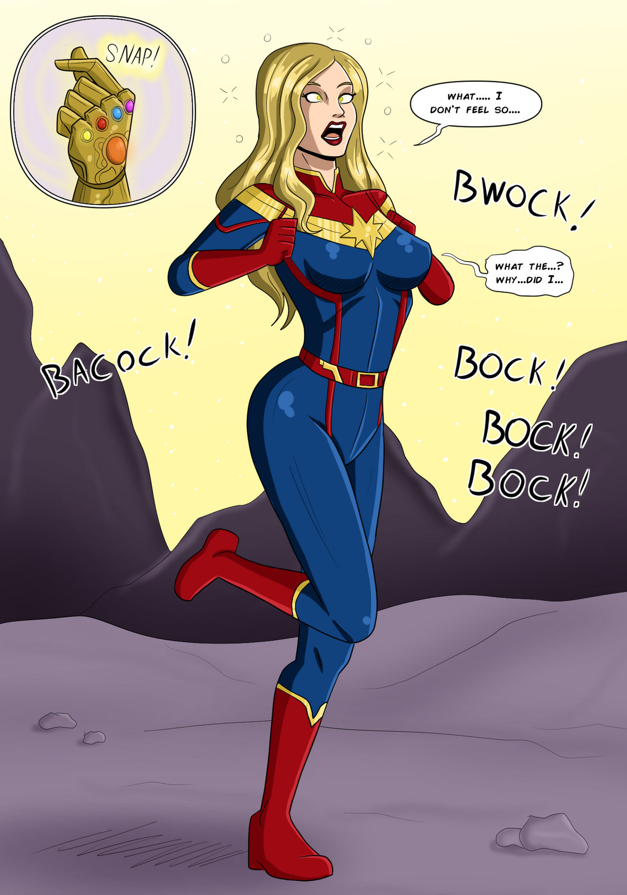 Captain Marvel Hypnotized By PolManning On DeviantArt captain-marvel-hypnotized-by-polmanning-on-deviantart