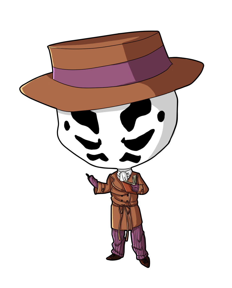 Chibi Rorschach by Kayra-Wolfy on DeviantArt