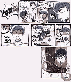 Aarondy Comics 7: Spit. Rub. Blow.