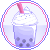 HPA BADGE: Milk Tea Boba Frap