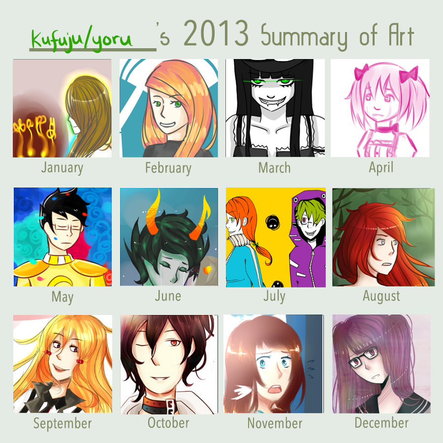 2013 summary of art