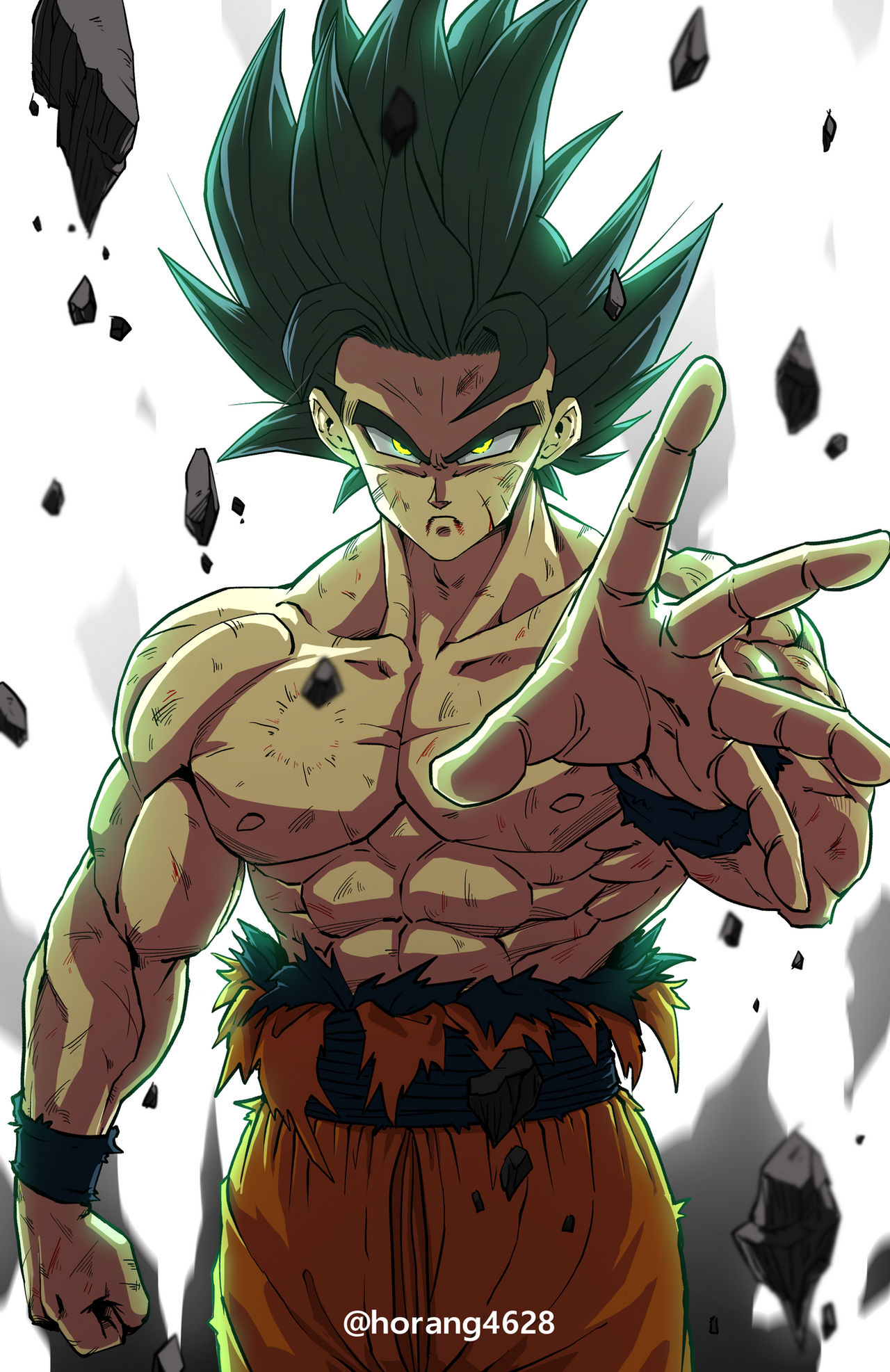 SonGoku Wrath State by horang4628 on DeviantArt