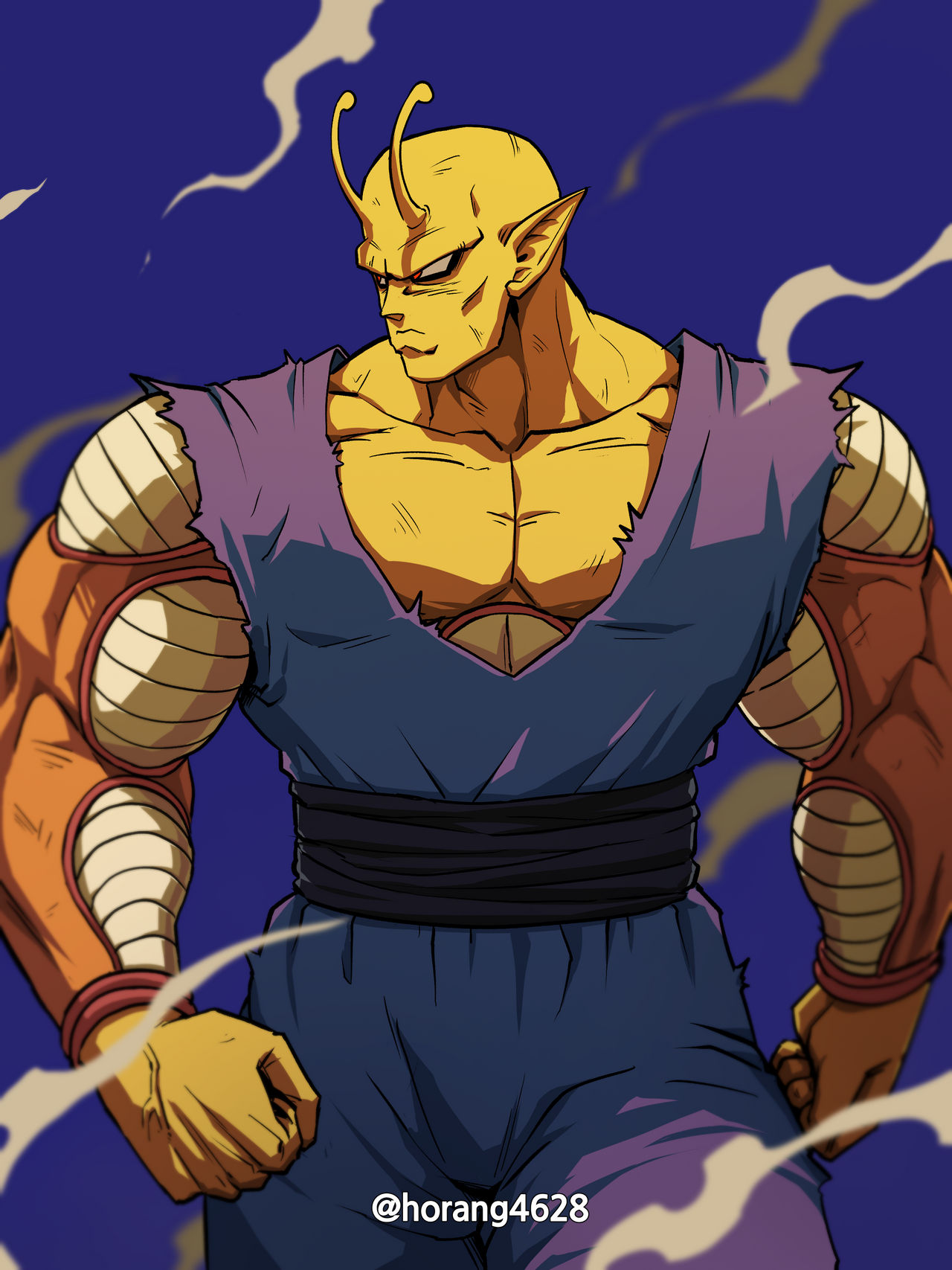 Picollo Back Orange Piccolo by zx4317 on DeviantArt
