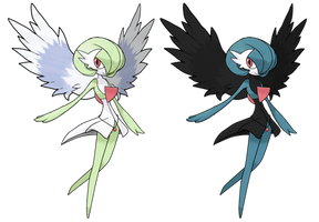 Mega Gardevoir my version and Dark