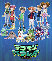 Digimon Parallel - Character Introduction Poster