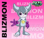 Digimon Parallel - Blizmon by Deko-kun