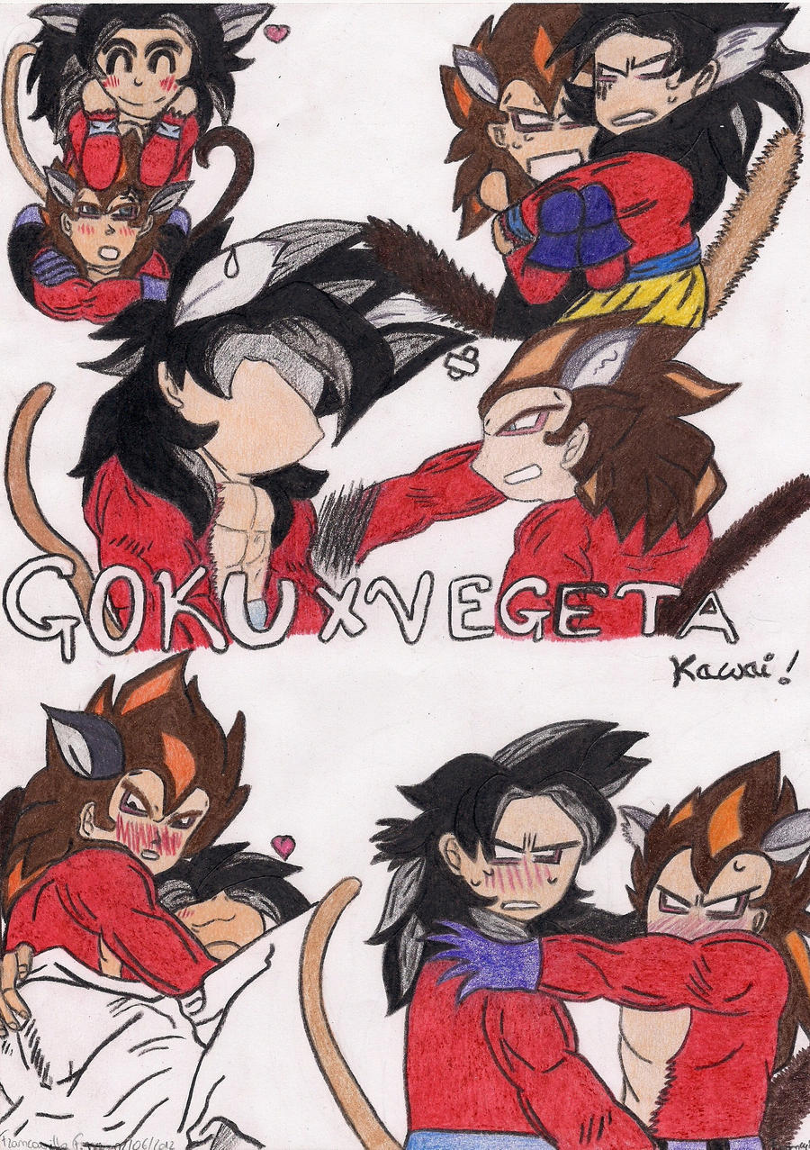 Goku x vegeta comic