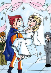 Beyblade/Frozen - Yurij x Elsa - Wedding!! :D