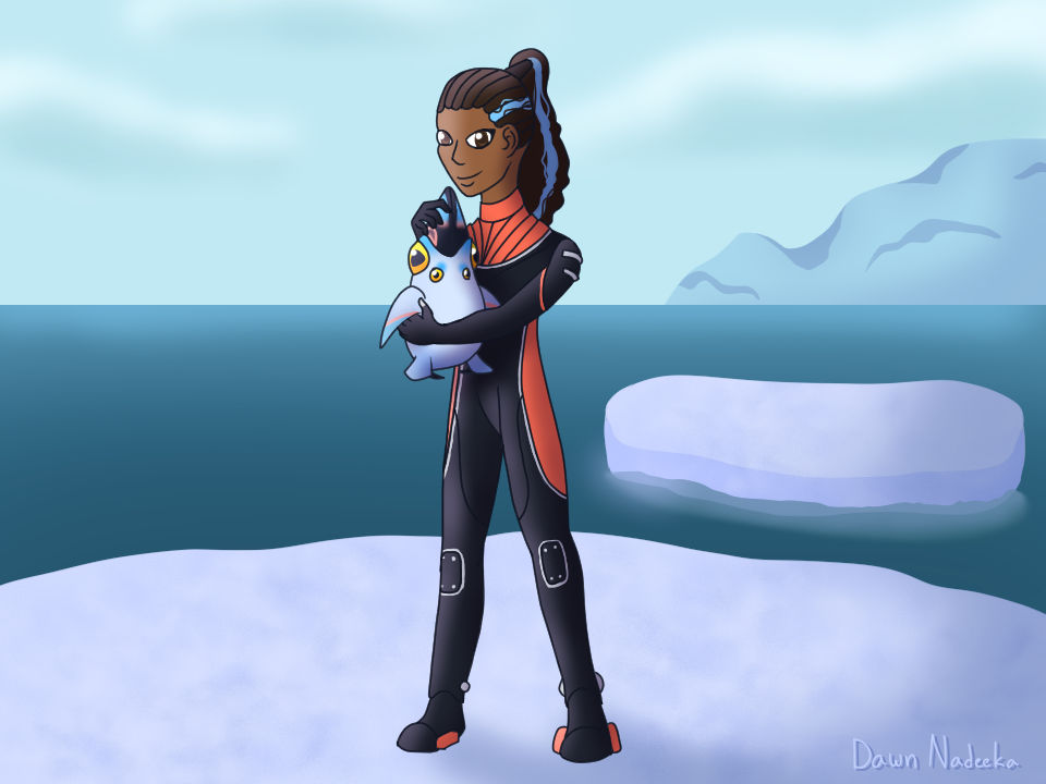 Subnautica: Below Zero - Robin Ayou by BlackPanther5000 on DeviantArt