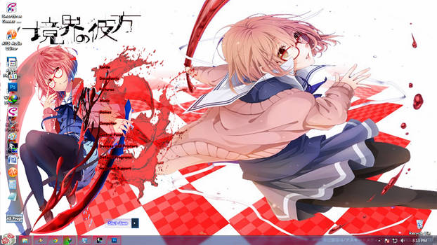 theme win 7 kyoukai no kanata